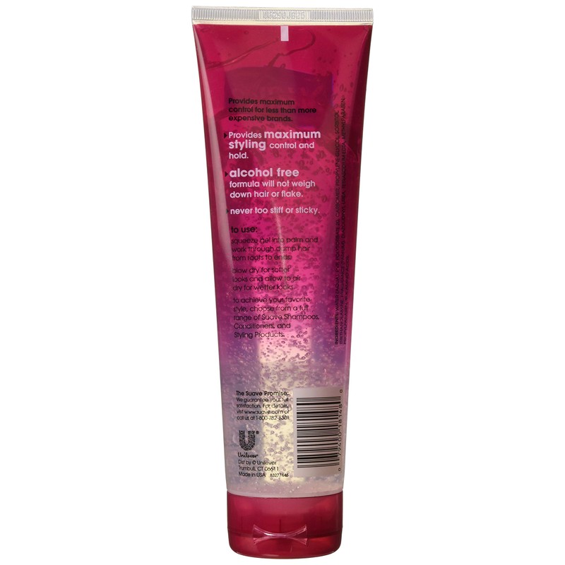 SUAVE GEL MAXIMUM HOLD 9 OZ, Pack of 3