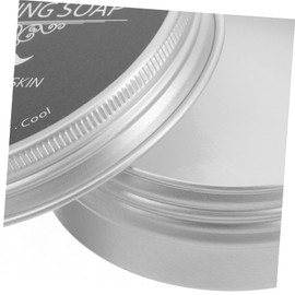 WOONEKY Men's Shave Soap Natural Peppermint Shaving Soap for Beard Safe Gentle Present for Him