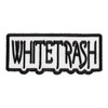 White Trash Black & White Patch, Funny Patches