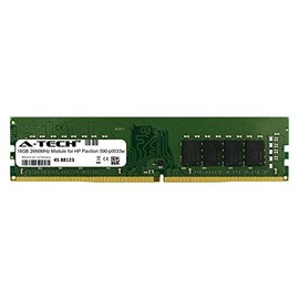 A-Tech 16GB Module for HP Pavilion 590-p0033w Desktop & Workstation Motherboard Compatible DDR4 2666Mhz Memory Ram (ATMS311289A25823X1)