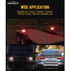 Partsam Wireless LED Trailer Light Kit Magnetic Towing Tail Light
