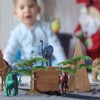 Toddmomy Model Pine Trees, 3Pcs Model Train Trees Miniature Trees