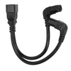 IEC320 C20 to Dual C13 Cord 1 in 2 Out