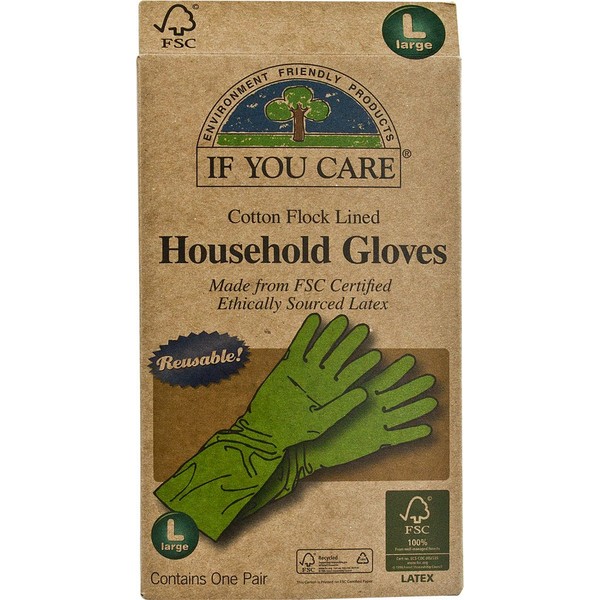 If You Care Household Gloves Large 1 Pair