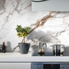 Marble Peel and Stick Waterproof Wall Paneling, 118" x 47"