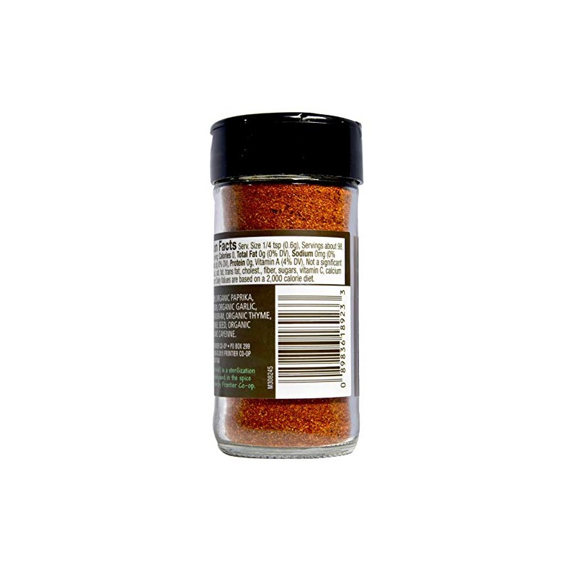 Frontier Co-op Organic Cajun Seasoning - Louisiana-Style Spice Blend for