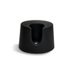 Soporte para afeitadora y cepillo para polvo (Black Razor Stand