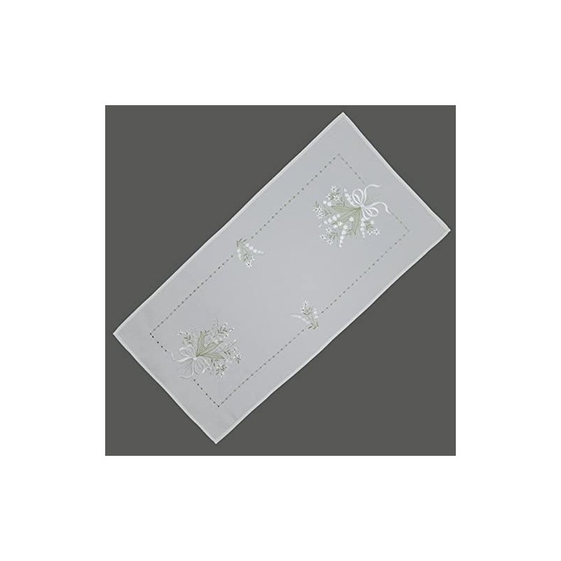 Raebel OHG Table Runner 40 x 90 cm with Embroidery