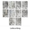 GRAZDesign Fliesenaufkleber Bad & Küche Graustein Optik Textur Klebefliesen selbstklebend