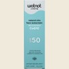 WOTNOT FACE SUNSCREEN NATURAL ZINC WITH COQ10 SPF50 50G