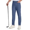 Willit Mens 5 Pockets Golf Pants Stretch Dress Pants Quick Dry Work Slacks Casual Trousers Blue 35W x 28L