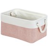 Mangata Soft Fabric Storage Boxes, Multi-Size, Rectangular Container Baskets for