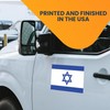 Magnet Me Up - Calcomanía magnética con bandera israelí, 5