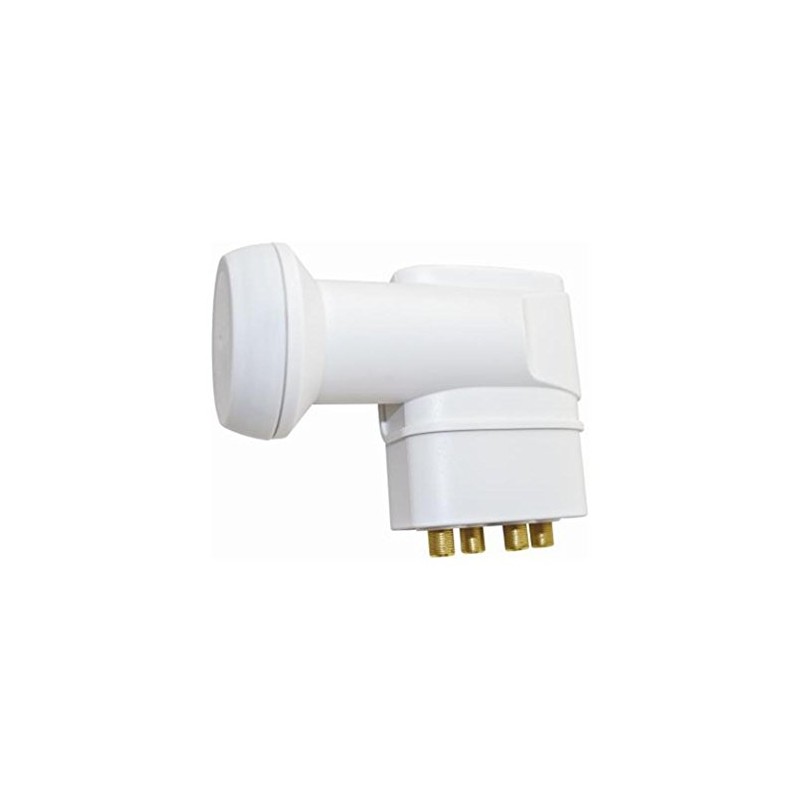 MegaSat 0401098 HD-Profi Quattro LNB White