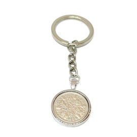 1934 91st Birthday Keyring Sixpence Keyring Mum, Dad, Brother, Sister- 91st Birthday-Coin Keyring, Sixpence Coin, 91st Anniversary SLV