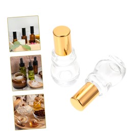 Healeved 10PCS Essential Oil Roller Bottles Gourd Style Containers with Balls for Massage and Travel Leak and Convenient Cosmetic Storage