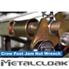 Metalcloak Crow's Foot 1 1/2" Duroflex Jam Nut Wrench, Designed