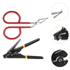 Sharplace 2X Zip Tie Cutter Cable Tie Opener Compact Reusable Multifunctional Comfortable Grip for DIY Enthusiasts Hand Tool Heavy Duty