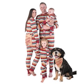 Lazy One Flapjacks, Matching Christmas Pajamas for The Dog, Baby & Kids, Teens, and Adults (Special Delivery, Large)
