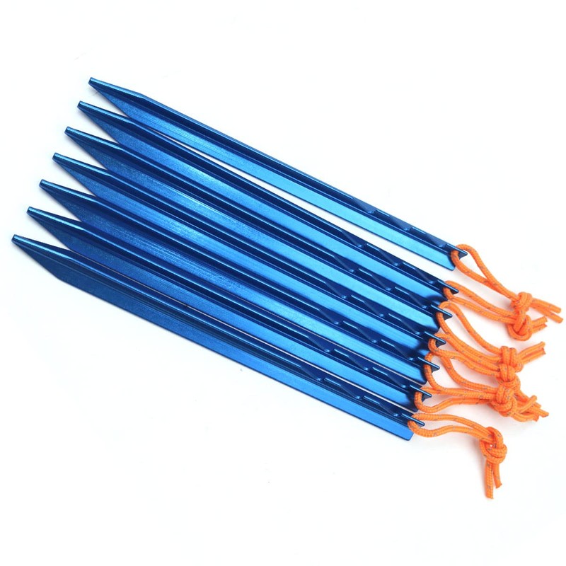 ZONADAH 20Pcs in Set Camping Tent Pegs Stakes Set 7"
