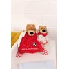 NICI FC Bayern Bear Berni 49085 Rattle Ring 14 cm