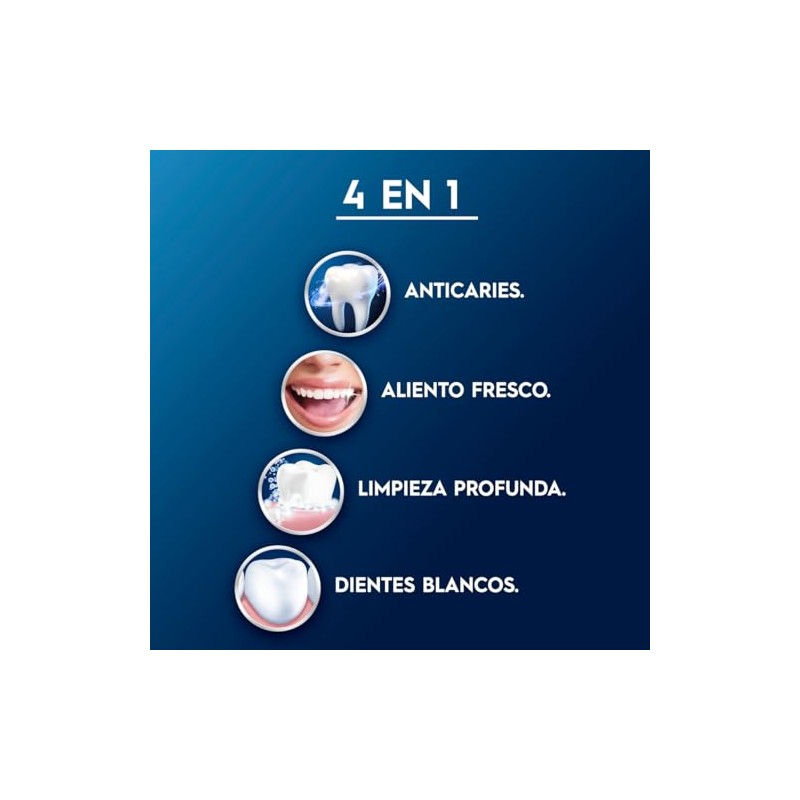 Crest Pasta Dental con Flúor Complete 4en1, 2 Unidades (90ml)