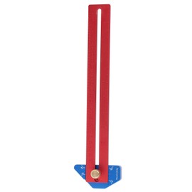 Woodworking Scriber 270mm Aluminum Alloy Angled Ruler Line Scribing Marking Crossedout Gauge