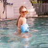 2pcs Roll-up Swimming Armbands,Inflatable Confidence Building Arm Bands, Swimming Aid