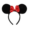 elope - Diadema con orejas de disfraz de Minnie con