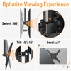 ELIVED Ceiling TV Mount Fits Most 26-65 Inch LED, LCD