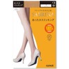 Gunze SABRINA Women's Stockings, Warm Specifications, W Heating, Reinforced Toes,