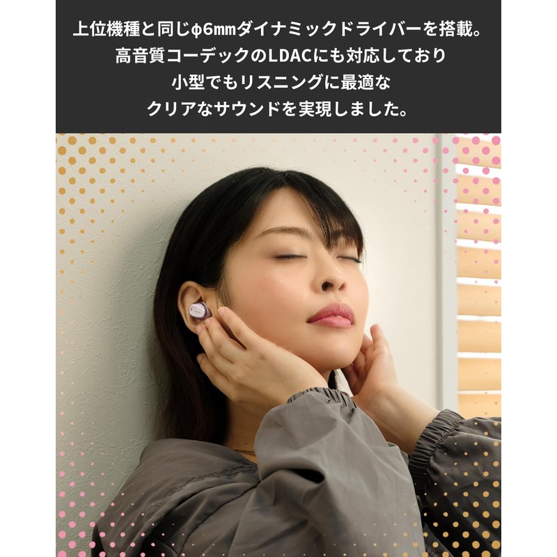 NUARL N6 Lite Fully Wireless Earbuds, Noise Cancelling, Multipoint, Low