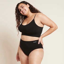 Boody Period Full Brief - Light-Moderate, Black / 3XL