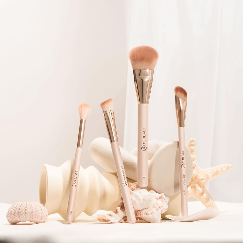 Albeaut Highlighter Brush, Fluffy Eyeshadow Blending Brush, Must-Have Makeup Tool