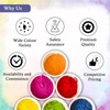 Festive Colours 6 * 100gms Holi Coloured Powder For Colour