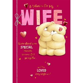 Forever Friends For My Wife Valentine's Day Card