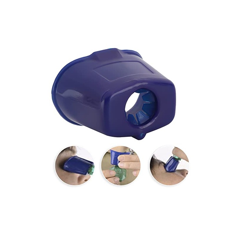Eye Drop , Eyedrop Applicator, Portable Reusable Eyedrop Dispenser Aid