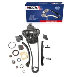 MOCA Timing Chain Kit Fit 1991-1993 1995-1998 for Nissan 240SX Base Coupe 2-Door 2.4L & 1992-1994 for Nissan 240SX SE Convertible 2-Door 2.4L Eng. Code KA24DE