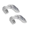 Zero-G Sports Mouthguard 2-Pack, Clear - Adult Size - Dental