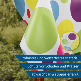 Texmaxx Oilcloth Tablecloth, Wipes Clean