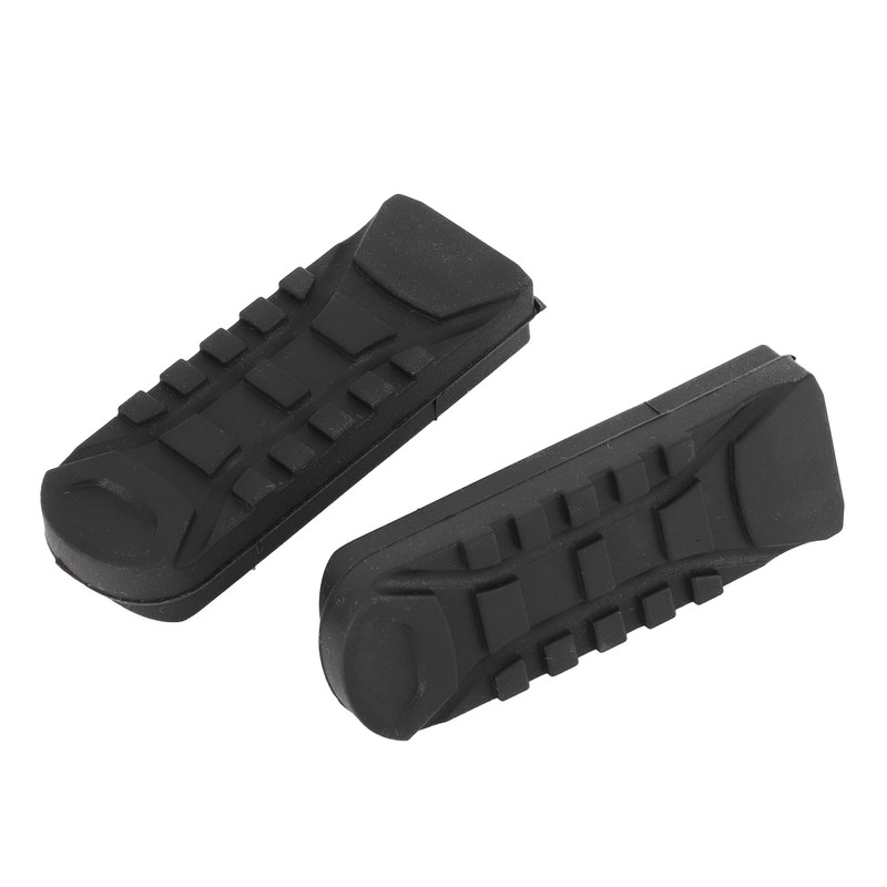 2pcs Motorcycle Front Footpeg Cover Enlarger Rubber Sleeve Fit for