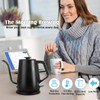 1L Electric Gooseneck Kettle, Tea Kettle for Boiling Water, Gooseneck