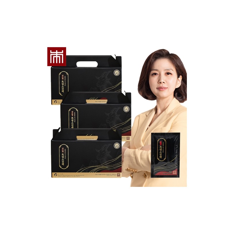 Kim So-hyung Black Goat Extract 70ml 30 Pouches / 김소형