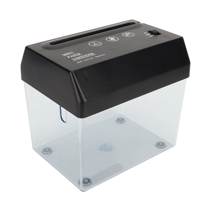 USB Paper Shredder Universal Mini Battery USB Powered Paper Cutting