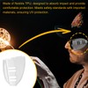 Lotsdonxia 2PCS Transparent Eyeglass Guards Safety Glasses Side Shields Universal