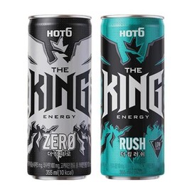 Hot Six The King 355ml Lush 20 cans + Zero 20 cans (33043466) / 핫식스 더킹 355ml 러쉬 20캔+제로 20캔 (33043466)