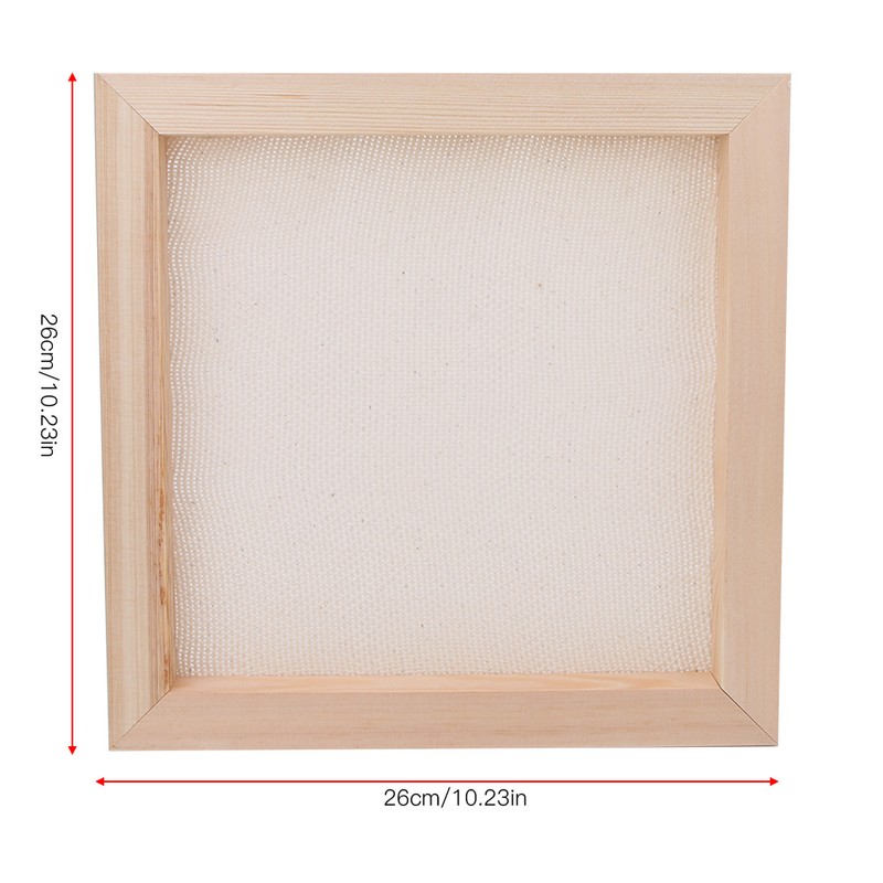 Wooden Embroidery Hoop Square Cross Stitch Hoop Hand Embroidery Sewing