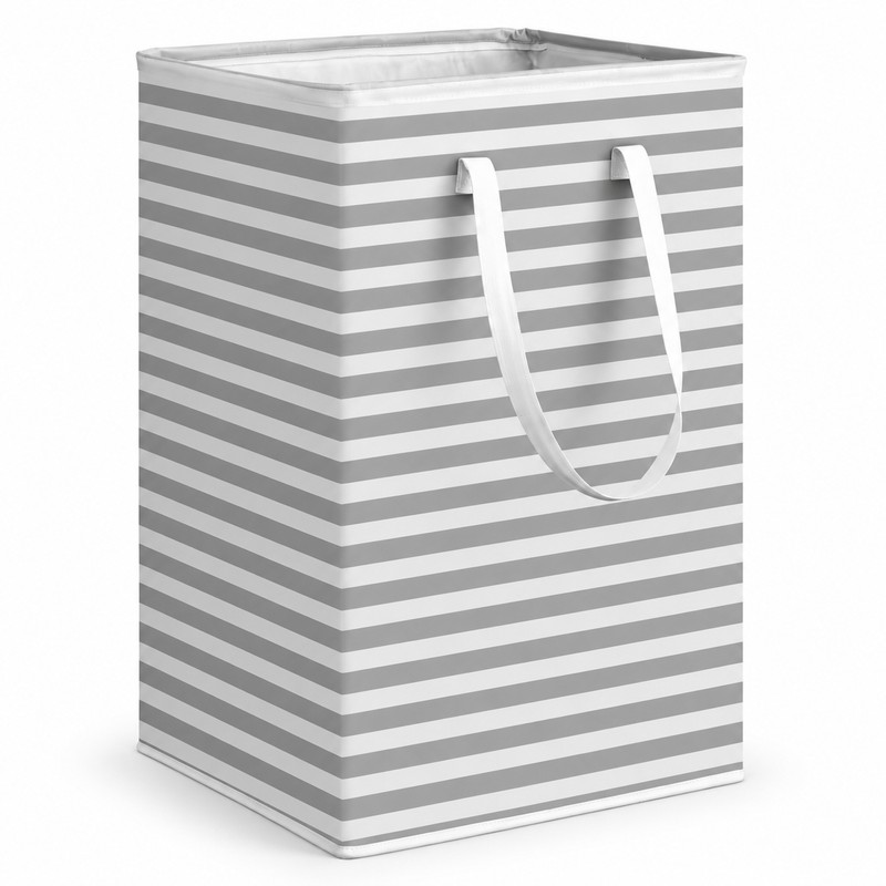 75L Foldable Laundry Basket for Clothes & Household Storage –