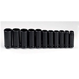 1/2" Drive 11 Piece Deep Impact Socket Set - 6 Point