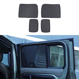 Rear Window Sun Shades Compatible with Land Rover Defender 90 110 130 2020-2025+, Rear Car Side Window Screen Mesh Cover